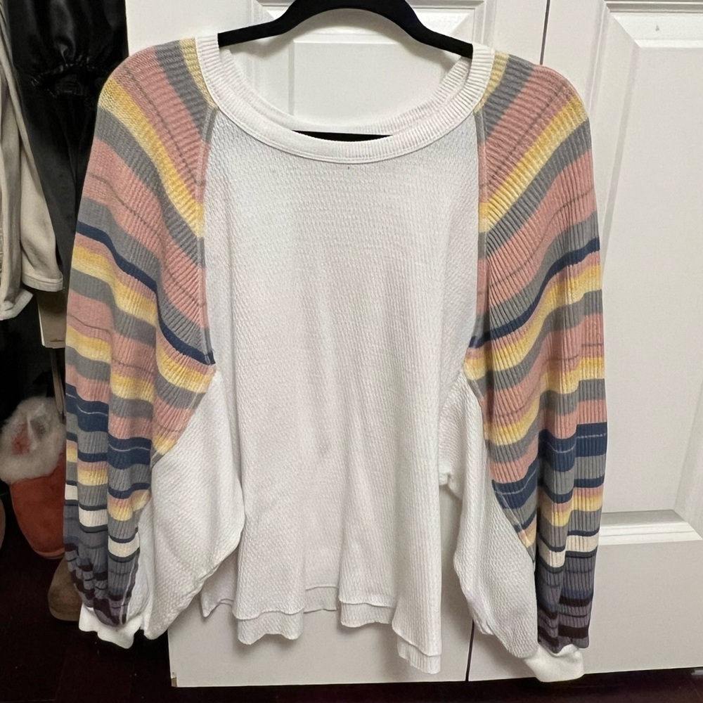 Free people striped top